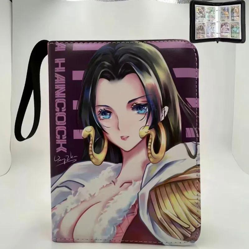 2x2 900pcs Cards Holder Anime Luffy ACE Zoro Game Binder Card Holder Zipper Album Book Capacity R SR TGR GP Collectibles Folder Kids