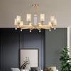 Living Room Chandeliers Are Modern Simple Light and Luxurious Nordic and Atmospheric Household Bedroom and Restaurant Lighting Fixtures