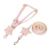 Cat traction rope Special traction small starfish nylon pet chest strap cute walking cat rope when going out to prevent breaking free
