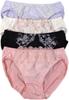 VISE Stretch Panty Floral Plus Size 3L Women's Set, 4-Piece Set, Embroidery, Lace, Size, (WS0012-3L, 4-Piece Set)
