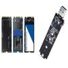 Адаптер NVME на USB 10 Гбит/с M.2 NVME USB 3.1 Адаптер Макс. 2 ТБ Двойной протокол NVMe SATA M2 SSD Плата для M.2 2230 2242 2260 2280 SSD