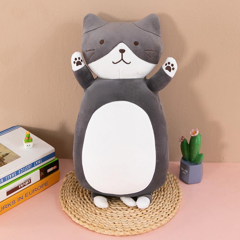 Plush Cat Plush Toy Pillow With Soft Pp Cotton For Comfort And Sleep