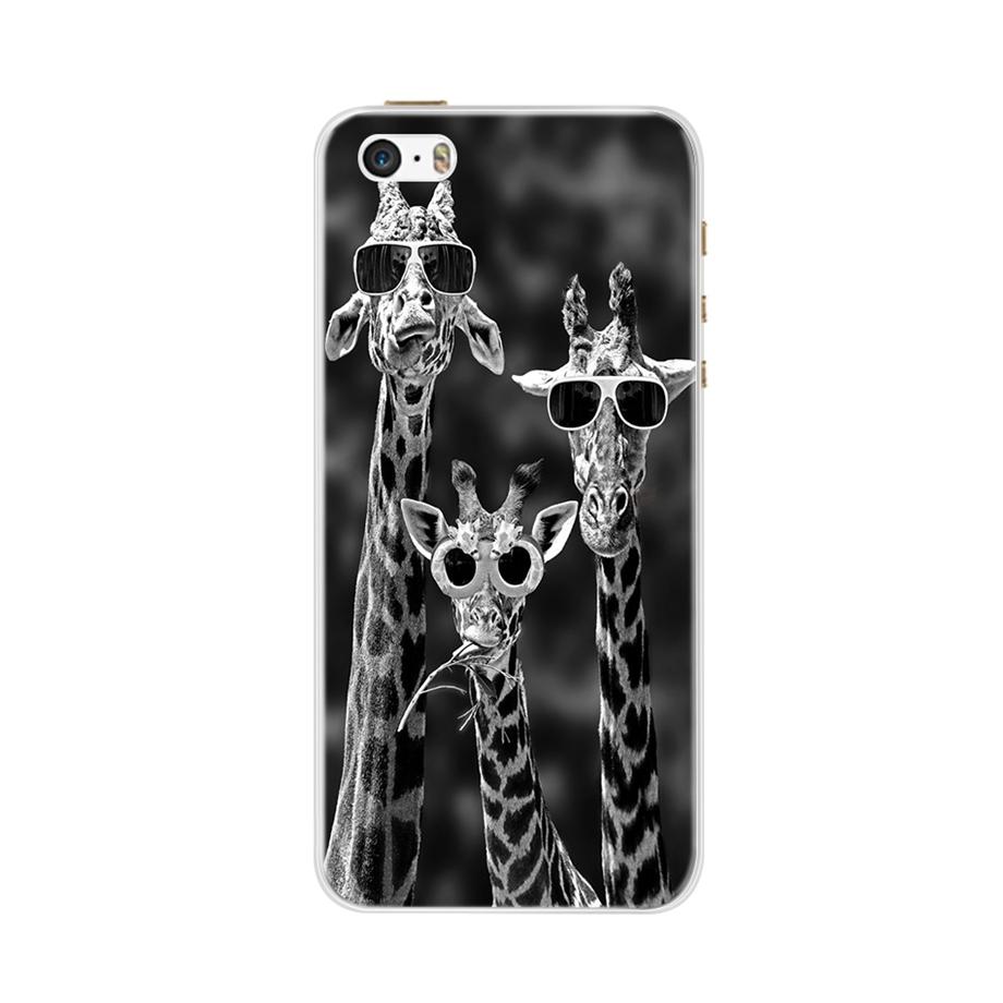 Для iPhone 5 5S SE Чехол для iPhone 5S для iPhone 5S Чехол Силиконовый Милый Чехол для iphone SE Защитная накладка для iphone 5 S 5se Чехлы для телефона