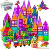 Jecimco Magnetic Toy Magnetic Blocks, 140 Pieces Luxury Set, Children's Assembly DIY Building Blocks, Educational Toys, Boys, Girls, Birthday Gifts,