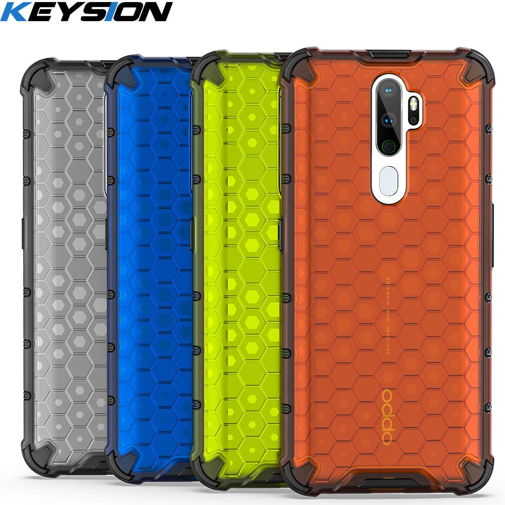 KEYSION Shockproof Case for OPPO A5 A9 2020 F11 Pro F9 A31 A5S A3S Reno 2Z 3 Pro Realme X2 Pro 5 Pro
