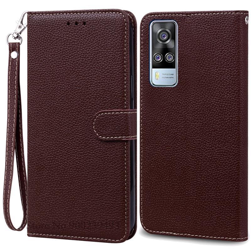 Для Vivo Y31 2021 Чехол V2036 Чехол-книжка с кошельком Для Vivo Y51 Y51A V2030 Y 51 31 Чехол VivoY31 Для Vivo Y33 Y53S 4G Мягкая обложка Funda