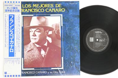 Виниловая пластинка FRANCISCO CANARO - Los Mejores De Francisco Canaro EOS70120 EMI Japan Obi Латинская Б/у