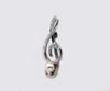 Akoya Pearl Pin Treble Clef Pearl Brooch [enyapearl] Brooch, ABR227,
