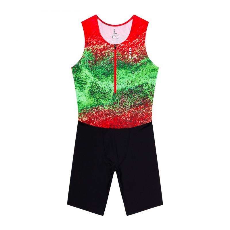 Mens Track Running Marathon Bodysuit Compression Suit Training Competition Printable