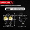Owl LED Motorcycle Fog Light Spotlight DC 12-85V