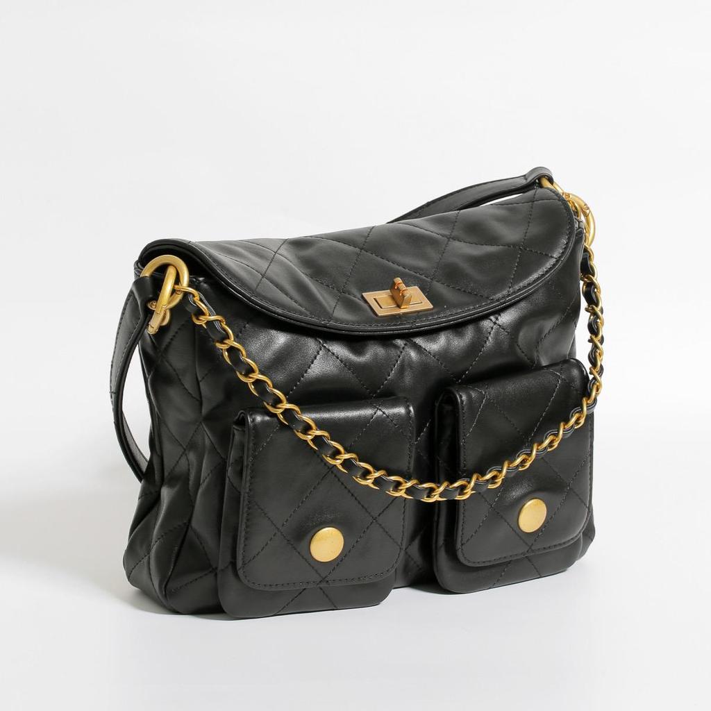 Новинка 2024 года сумка-мессенджер Hobo Hippie из коровьей кожи с ретро-фурнитурой — стиль подмышки и плеча