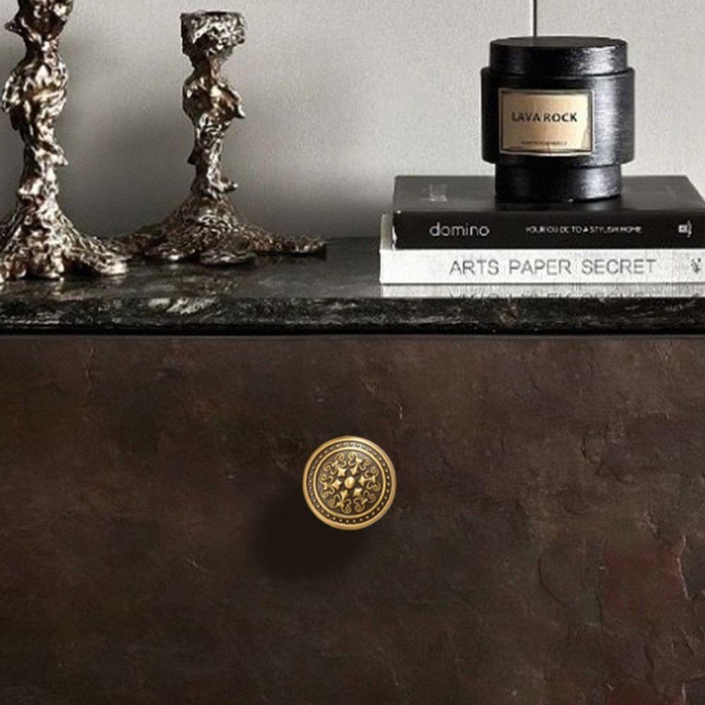 1 шт. винтажная ручка для шкафа, многоразмерная дверная ручка, антикварная ручка для ящика, мебельный аксессуар