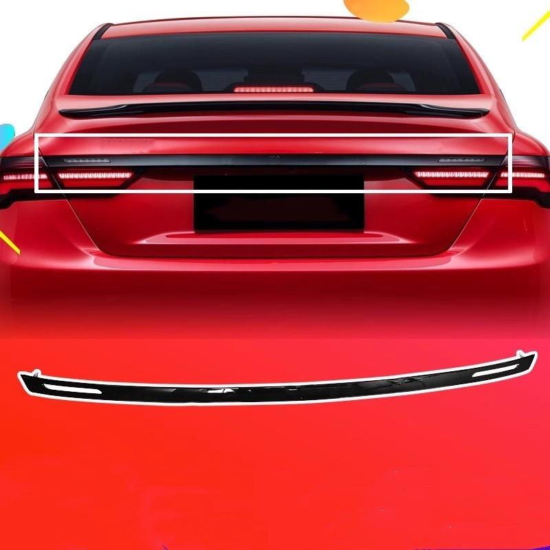 black rear lid trim trunk strip for Geely Binray 2018 2019 2020 2021 decoration bumper strip