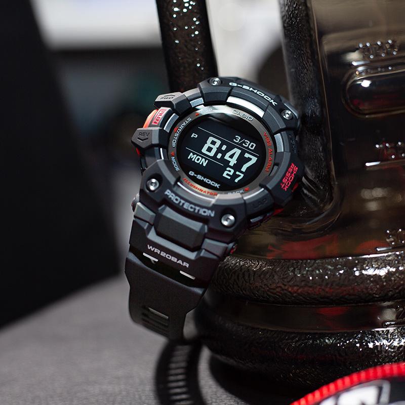 Casio Мужские часы G-SQUAD Series Черные GBD-100-1 GBD-100-1