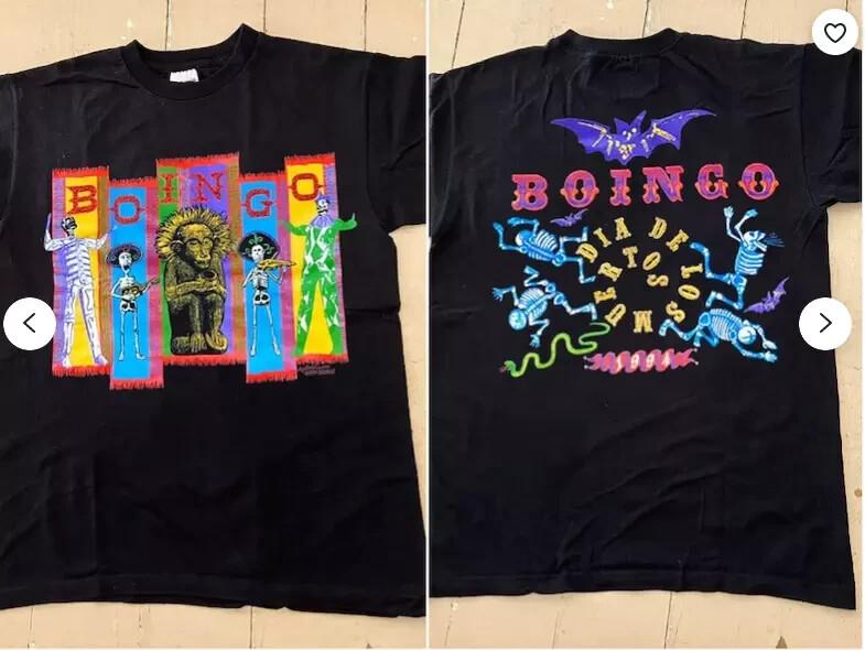 Vintage 1994 Oingo Boingo Dia De Los Muertos Concert Unisex T Shirt HH02954