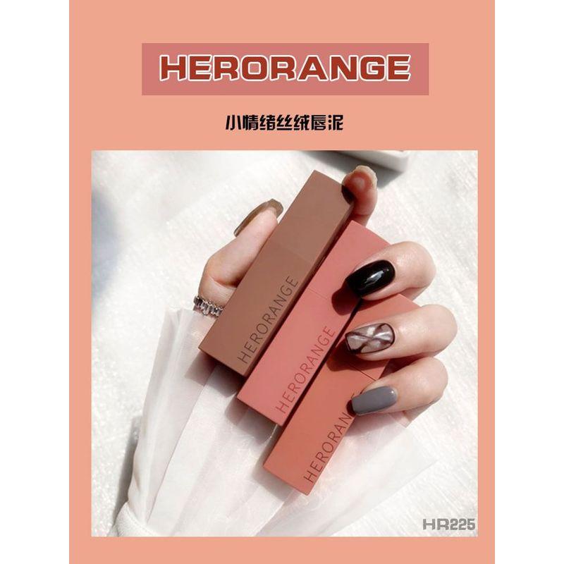HERORANGE - Воздушная бархатная жидкая помада - #01-#03