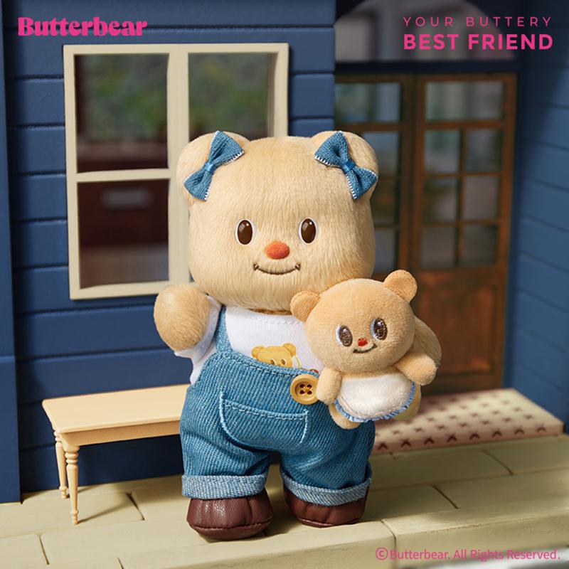 X11 Butterbear Fashion Ootd Series Cute Pendant Anime Figure Decoration Collection Toy Gift