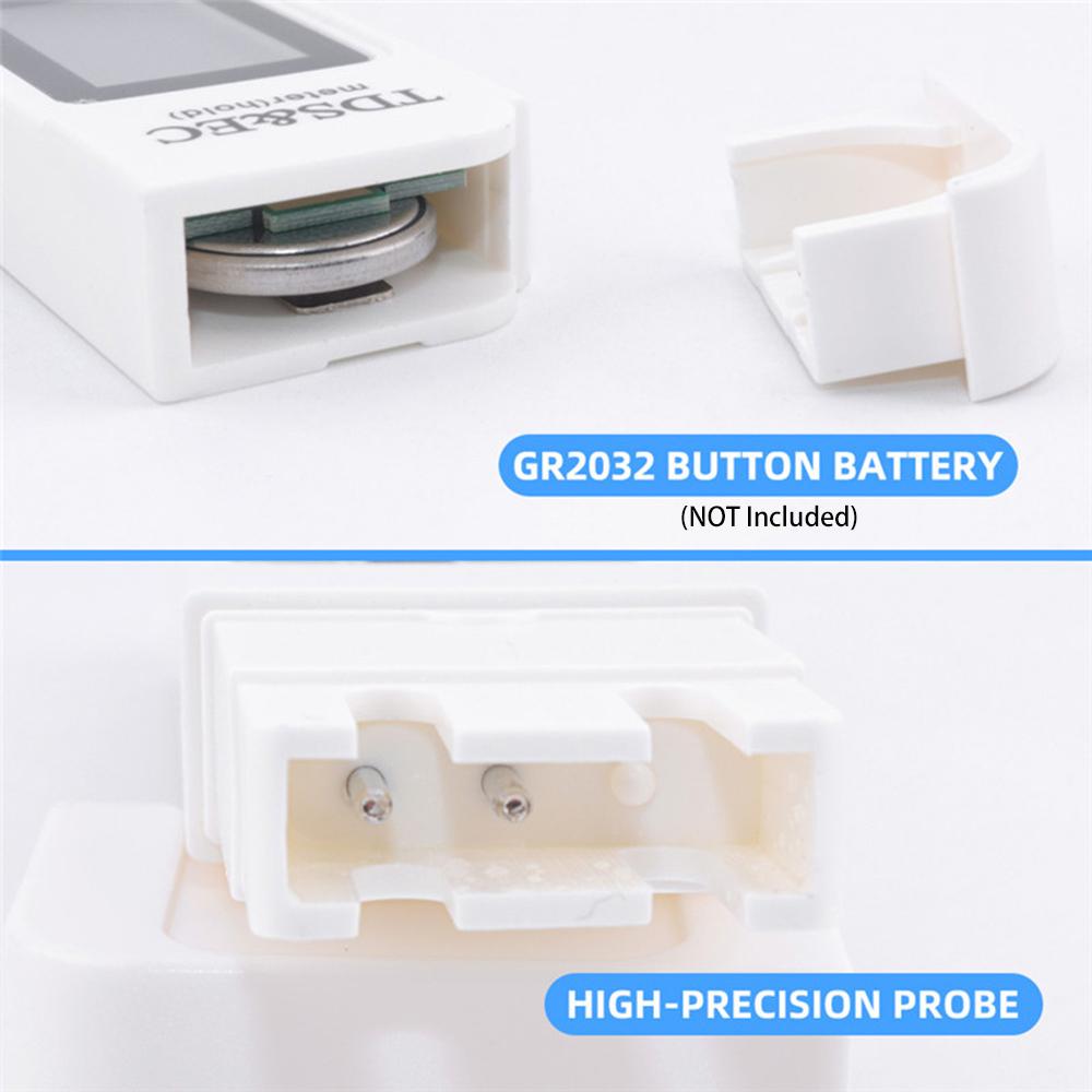 Kkmoon Многофункциональный детектор качества воды 3-в-1, портативный тестер TDS, точный EC-метр