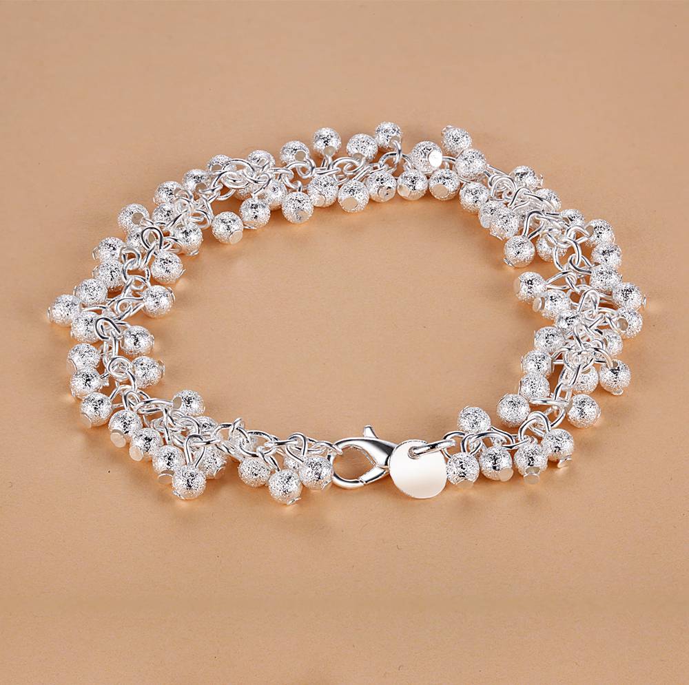 925 Silver Bracelet Heart High Quality Romance Chain For Woman Men Fashion Engagement Party Wedding Jewelry Gift