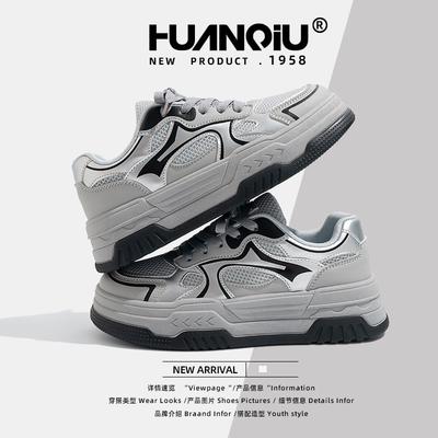 Глобально популярные дышащие кроссовки для женщин 2025 года, новые тонкие и удобные спортивные туфли на платформе с увеличенным размером ZHQ5397