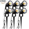 Cross-Border Outdoor Low Voltage COB Landscape Spotlight - 12V/24V, 5W/7W/10W Plug-in Garden Lawn Light