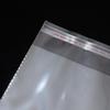 Прозрачный OPP самоклеящийся пакет для одежды, 10x18 см, плоский, самозапечатывающаяся упаковка