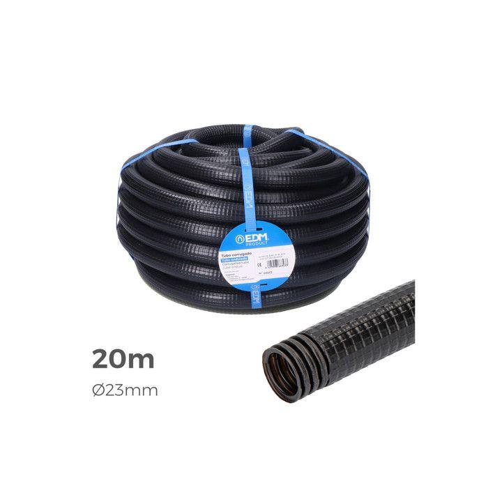 Gaine Prefilee Ferroplast Pour Installation Exterieure 23mm Ce M-32 20m Edm