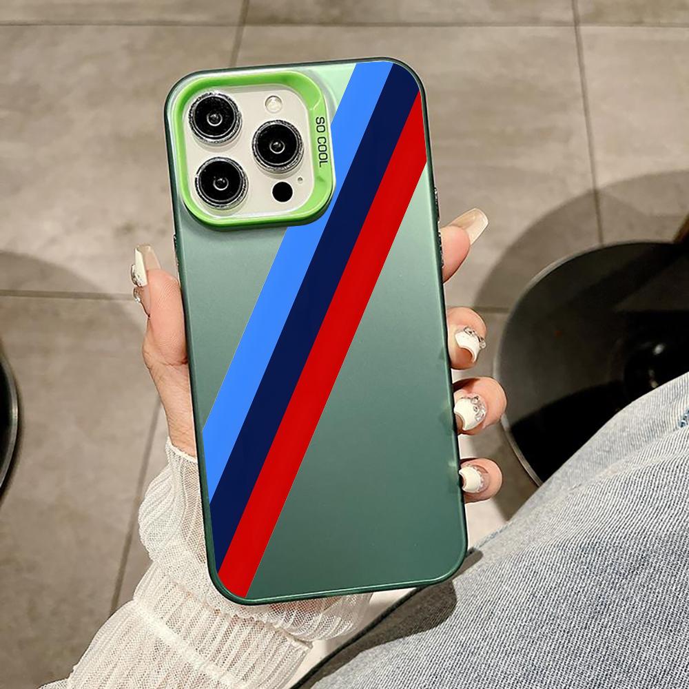 Роскошный крутой чехол для телефона для iPhone 17 16e 16 15 14 13 12 11 mini Pro Max X XR XSMAX 8 7 Air Plus Противоударный Матовый B-BwmS-S Чехол