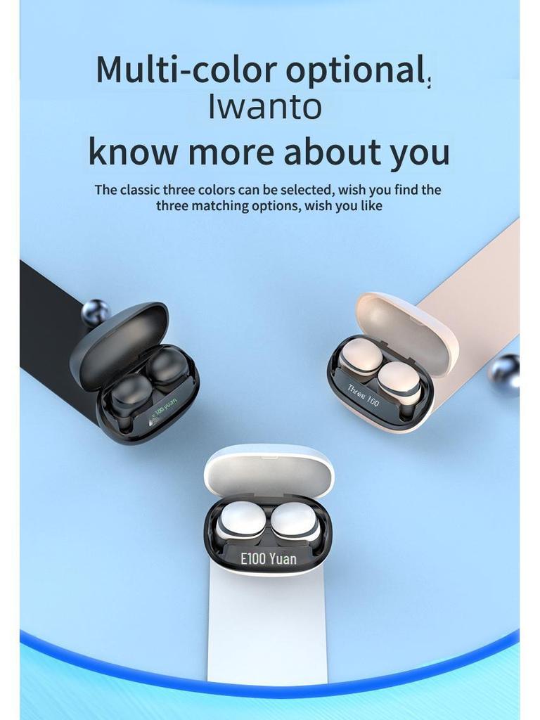 Беспроводная спортивная Bluetooth-гарнитура Mini13 с шумоподавлением — компактный и высококлассный дизайн