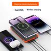 Складная солнечная power bank на 20000 мАч – Портативное зарядное устройство большой емкости для кемпинга на природе