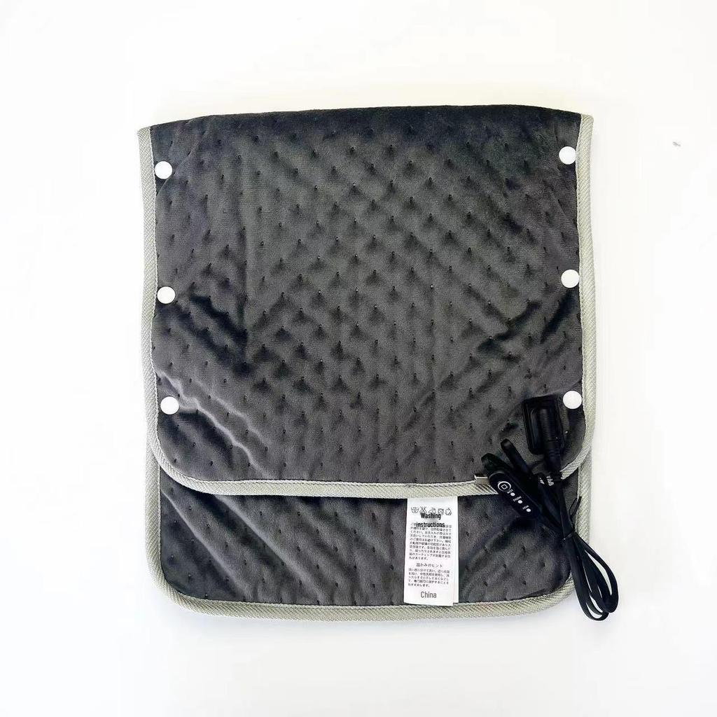 Портативное электрическое одеяло с подогревом через USB: Многофункциональная зимняя грелка с поддержкой Power Bank