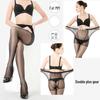 Thin Silk Butterfly Crotch Pantyhose - Snag-Resistant Women's Stockings