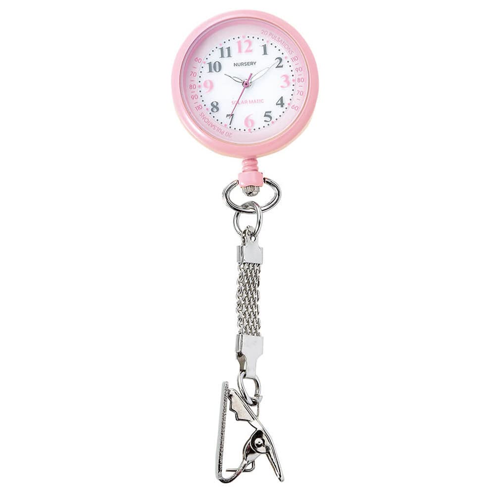 Nursery Solar Nurse Watch Short Chain Clock Nurse Goods Pink 1290268A
