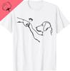 Dog and People Punch Hand Dog Man Friendship Bump Dog's Paw T-Shirt  Men Women Clothing Pet Streetwear