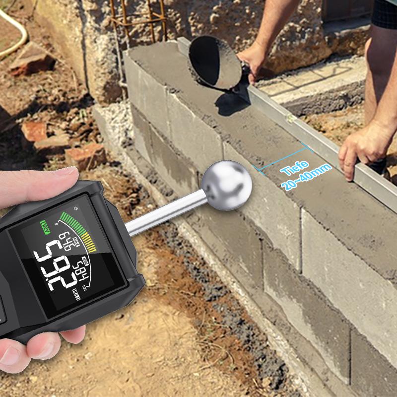 Цифровой измеритель влажности древесины Гигрометр Бесконтактный детектор влажности древесины Сигнализация Неразрушающий тестер влажности Детектор влажности