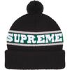 Б/у Шапка-бини Supreme с крупной полоской 24FW Шапка Supreme Вязаная шапка Шапка Вязаная шапка
