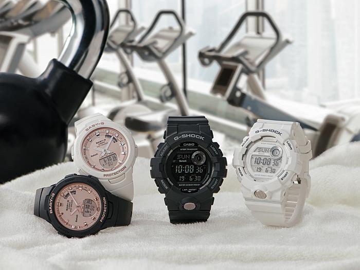 Casio Мужские часы G-SHOCK, пластиковый корпус, водонепроницаемость 200 м, цифровые, ударопрочные, кварцевые, GBD-800-7