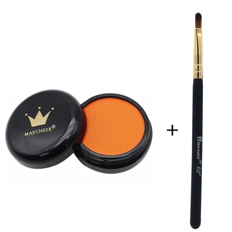 Orange Concealer Foundation Cream Orange Orange Cover Eye Bag Spot Freckle Tear Groove Eye Special Improve Skin Color