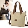 Shoulder Bag Tote Bag Women Solid Color Canvas Bag