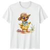 Adorable Duckling Beach Summer Fun TShirt Vacation Duckling Animal Birthday