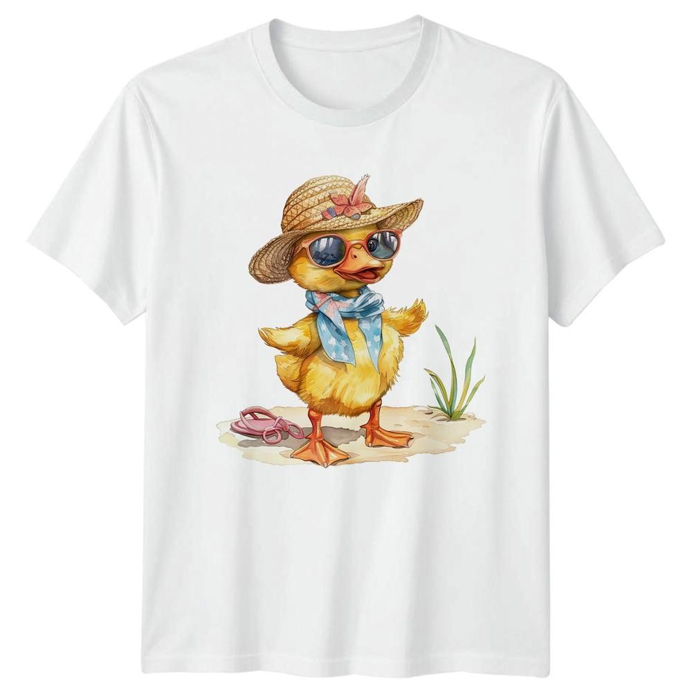 Adorable Duckling Beach Summer Fun TShirt Vacation Duckling Animal Birthday