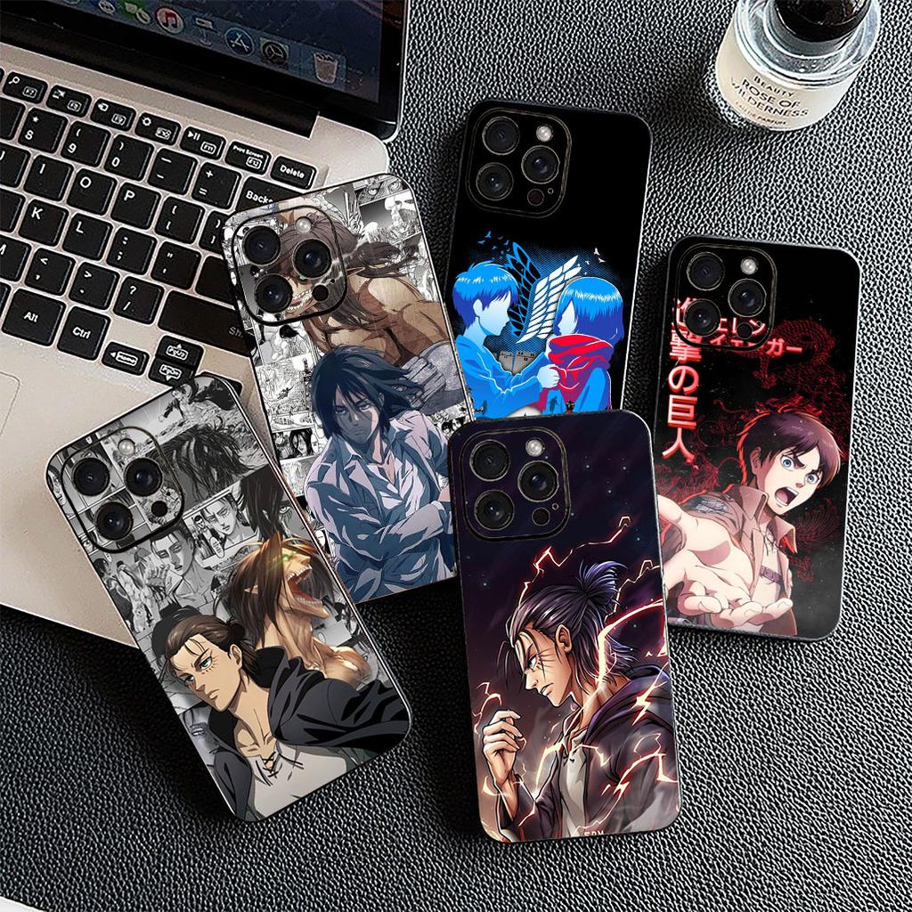 Чехол для Xiaomi Redmi 15 15C A3 A4 A5 9A 9C NFC Note 9 8 Pro Чехол для телефона Защитный чехол Атака Титанов Аниме Леви