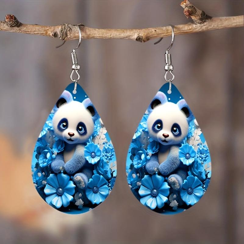 Модные серьги-капли из дерева, симпатичные подвески для девочек, ювелирные изделия для женщин