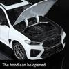 1:18 X5M Honda Accord Car Toys Alloy Diecast Models Shock Absorption Doors Opened Front Wheel Steering Vehices Desktop Ornament GT6