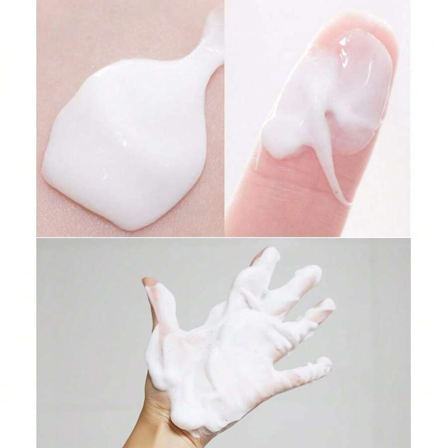 Ample:N Purifying Shot Cream Cleanser 150ml Pore Refining Facial Cleanser Exfoliate & Remove Makeup Residue And Impurities From Pores Texture