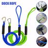 Boat Bungee with Stainless Steel Hook High Elasticity 2200LBS Buoyant Heavy Duty Pontoon Bungee Docking Line Rope Boat Accessories
