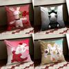 RRabbids IInvasion Cushion Cover Reversible Soft Durable Pillow Cover Home  Car MultiScene Use for Daily Comfort