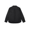 Nike SB Tanglin Solid Woven Skate Button Up Soft Comfortable Long Sleeve Shirt Unisex Shirts Black FQ0398-010
