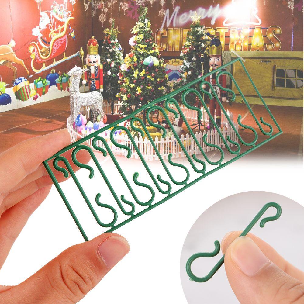 Pendants Xmas Decoration Christmas Tree Storage Holder Hooks Hanging Hook Christmas Ornaments