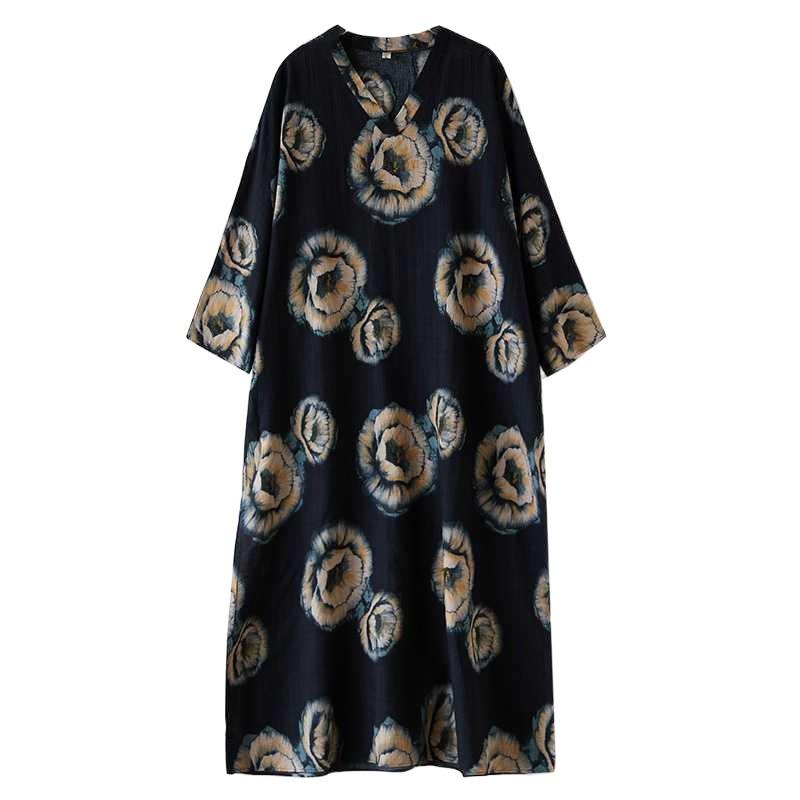 Винтажные платья в стиле «отпуск» с V-образным вырезом